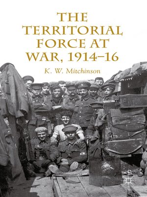 cover image of The Territorial Force at War, 1914-16